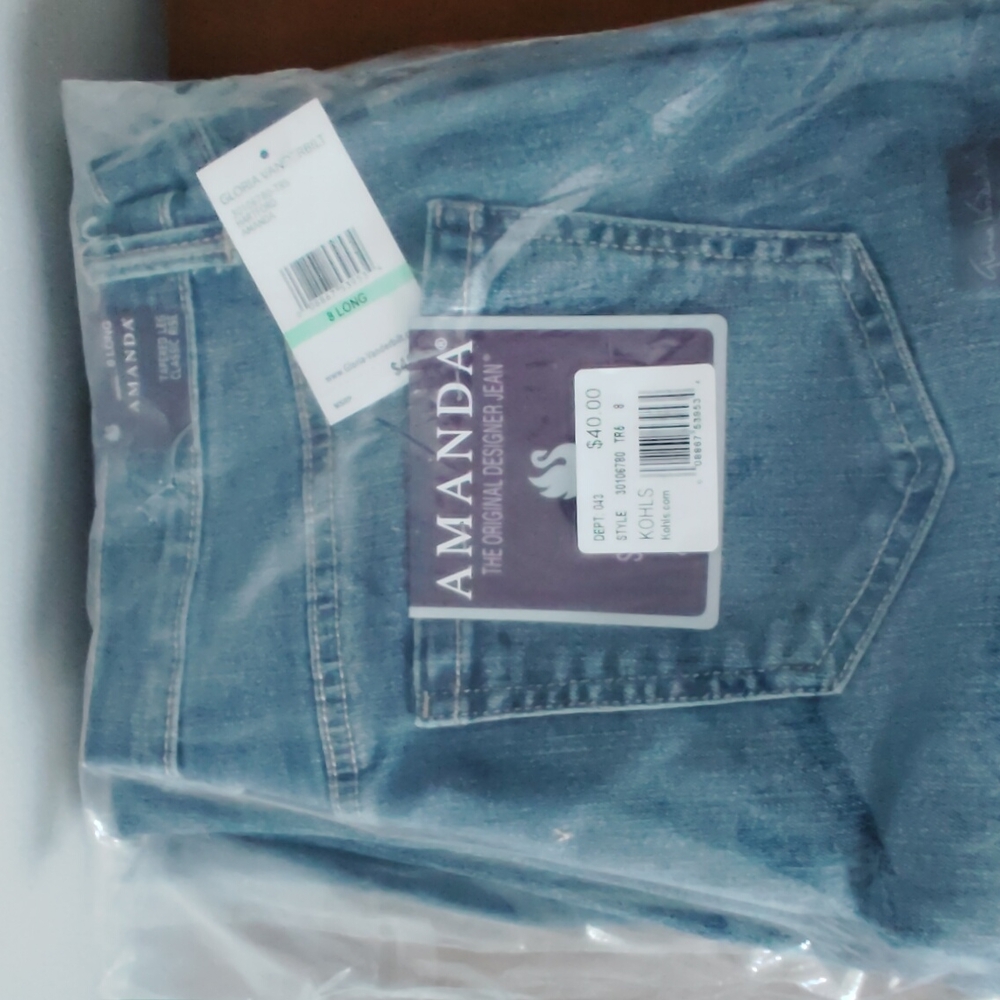 Gloria Vanderbilt Light Blue Jeans